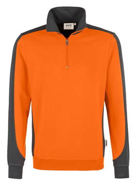 HAKRO Zip-sweatshirt Contrast MIKRALINAR® 0476