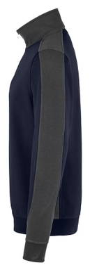 HAKRO Zip-sweatshirt Contrast MIKRALINAR® 0476