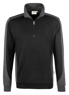HAKRO Zip-sweatshirt Contrast MIKRALINAR® 0476