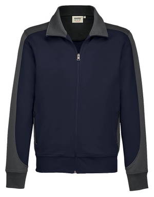 HAKRO Sweatvest Contrast MIKRALINAR® 0477