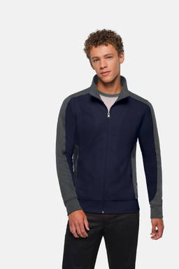HAKRO Sweatvest Contrast MIKRALINAR® 0477