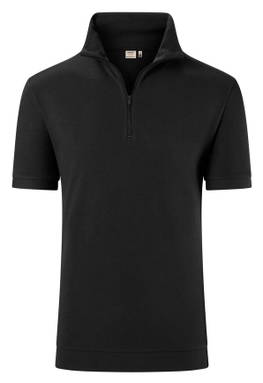 HAKRO Zip-shirt piqué MIKRALINAR® ECO 0534