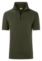 HAKRO poloshirt med lynlås i piqué MIKRALINAR® ECO 0534