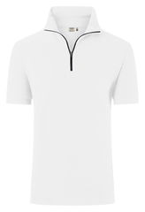 HAKRO Polo con zip in piqué MIKRALINAR® ECO 0534