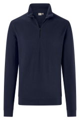 HAKRO Zip-longsleeve piqué MIKRALINAR® ECO 0535