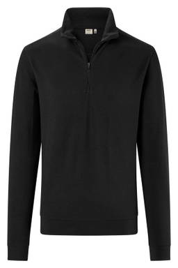 HAKRO Zip-longsleeve piqué MIKRALINAR® ECO 0535