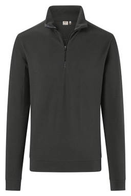 HAKRO Zip-longsleeve piqué MIKRALINAR® ECO 0535