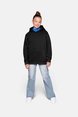 HAKRO Kids sweatshirt met capuchon bio-katoen 0562