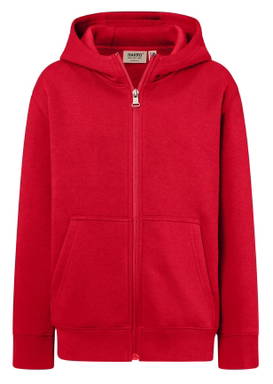 HAKRO Kids sweatvest met capuchon bio-katoen 0565