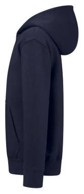 HAKRO Kids sweatvest met capuchon bio-katoen 0565