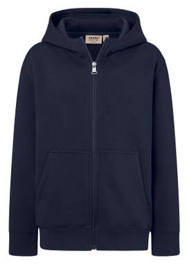 HAKRO Kids sweatvest met capuchon bio-katoen 0565