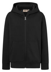 HAKRO Kids felpa con cappuccio e zip in cotone biologico 0565