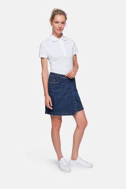 HAKRO Dames 5-pocket-skort van denim X-stretch ECO 0732