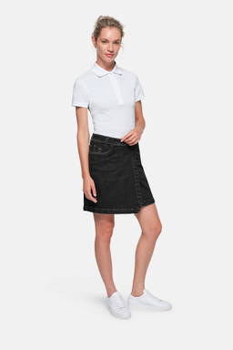 HAKRO Dames 5-pocket-skort van denim X-stretch ECO 0732
