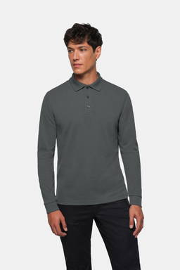 HAKRO Longsleeve-polo MIKRALINAR® 0815