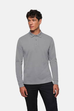 HAKRO Longsleeve-polo MIKRALINAR® 0815