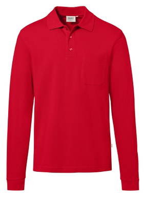 HAKRO Pocket-longsleeve-polo MIKRALINAR® ECO 0817