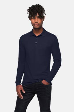 HAKRO Pocket-longsleeve-polo MIKRALINAR® ECO 0817