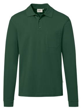 HAKRO Pocket-longsleeve-polo MIKRALINAR® ECO 0817