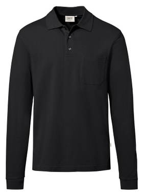 HAKRO Pocket-longsleeve-polo MIKRALINAR® ECO 0817
