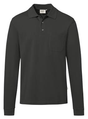 HAKRO Pocket-longsleeve-polo MIKRALINAR® ECO 0817