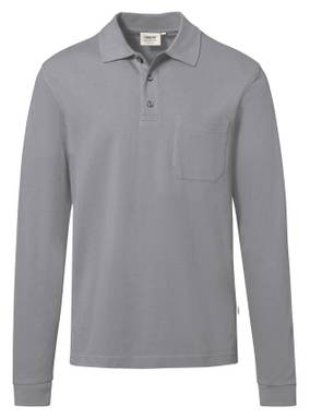 HAKRO Pocket-longsleeve-polo MIKRALINAR® ECO 0817