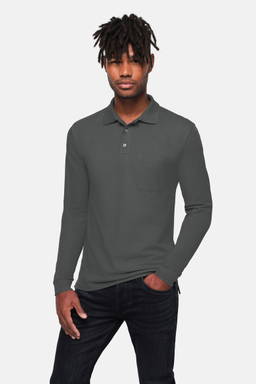 HAKRO Pocket-longsleeve-polo MIKRALINAR® ECO 0817