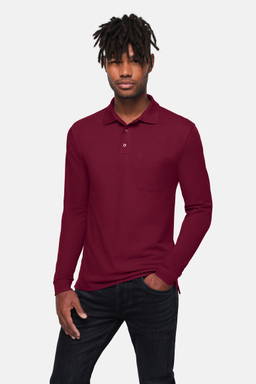 HAKRO Pocket-longsleeve-polo MIKRALINAR® ECO 0817