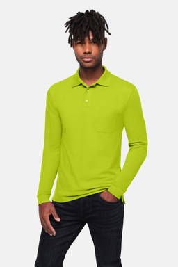 HAKRO Pocket-longsleeve-polo MIKRALINAR® ECO 0817