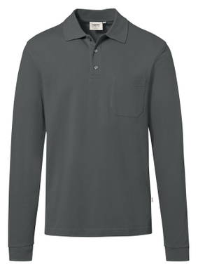 HAKRO Pocket-longsleeve-polo MIKRALINAR® ECO 0817