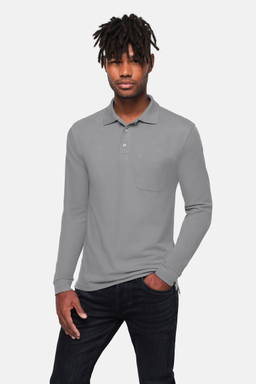HAKRO Pocket-longsleeve-polo MIKRALINAR® ECO 0817
