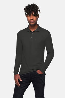 HAKRO Pocket-longsleeve-polo MIKRALINAR® ECO 0817