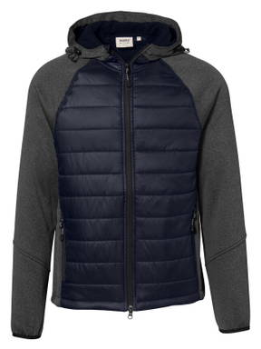 HAKRO Hybride jas met capuchon Contrast 0865