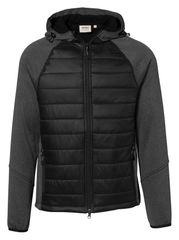 HAKRO Hybride jas met capuchon Contrast 0865