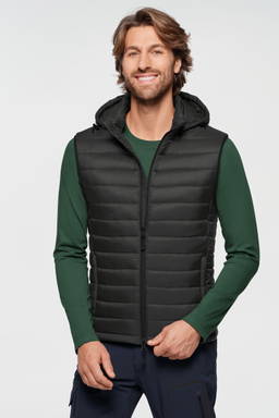 HAKRO Loftbodywarmer met capuchon 0897