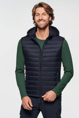 HAKRO Loftbodywarmer met capuchon 0897