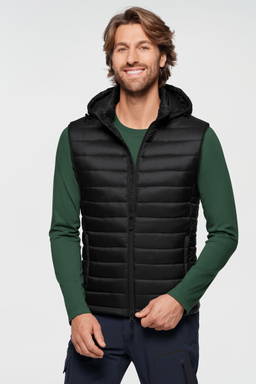 HAKRO Loftbodywarmer met capuchon 0897