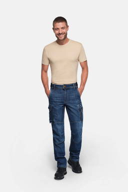 HAKRO Werkbroek van denim Dyneema® X-stretch ECO 734L