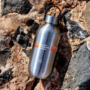 Noma Noma Recycled Steel Insulated Bottle Silver 750 ml thermosfles