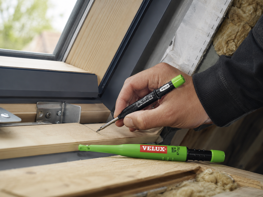 VELUX Nederland: Pica Dry 3030 markers