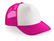 Beechfield Vintage Snapback Trucker Cap - Fuchsia