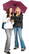 Fare Topless opvouwbare paraplu 5001 - Bordeaux