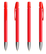 BIC Media Clic Advance balpen - Red / Silver