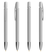 BIC Media Clic Advance balpen - Grey / Silver