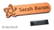 Timberline flex houten naambadge in eigen vorm - Stainless steel pin alder wood