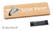 Timberline 25 complete print naambadge - Stainless steel pin alder wood