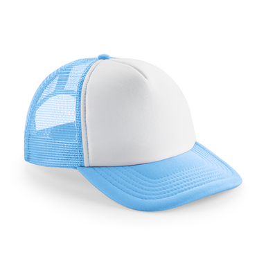 Beechfield Vintage Snapback Trucker Cap - Sky blue