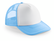Beechfield Vintage Snapback Trucker Cap - Sky blue