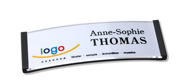 Polar 20 classic naambadge - Black (15)