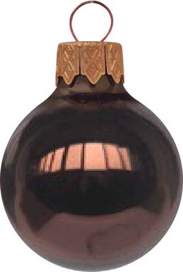 Glazen kerstbal | Glossy | 60 mm